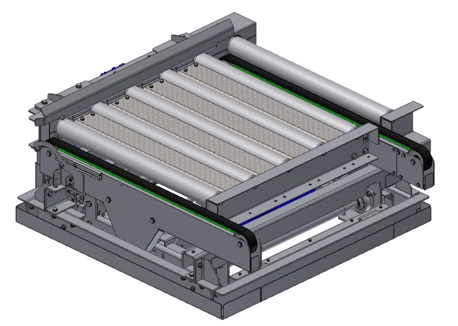 Lift and turn conveyor